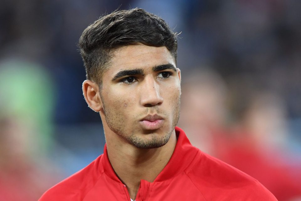 Photo – Inter New Signing Achraf Hakimi: “Thanks For Everything Real Madrid”