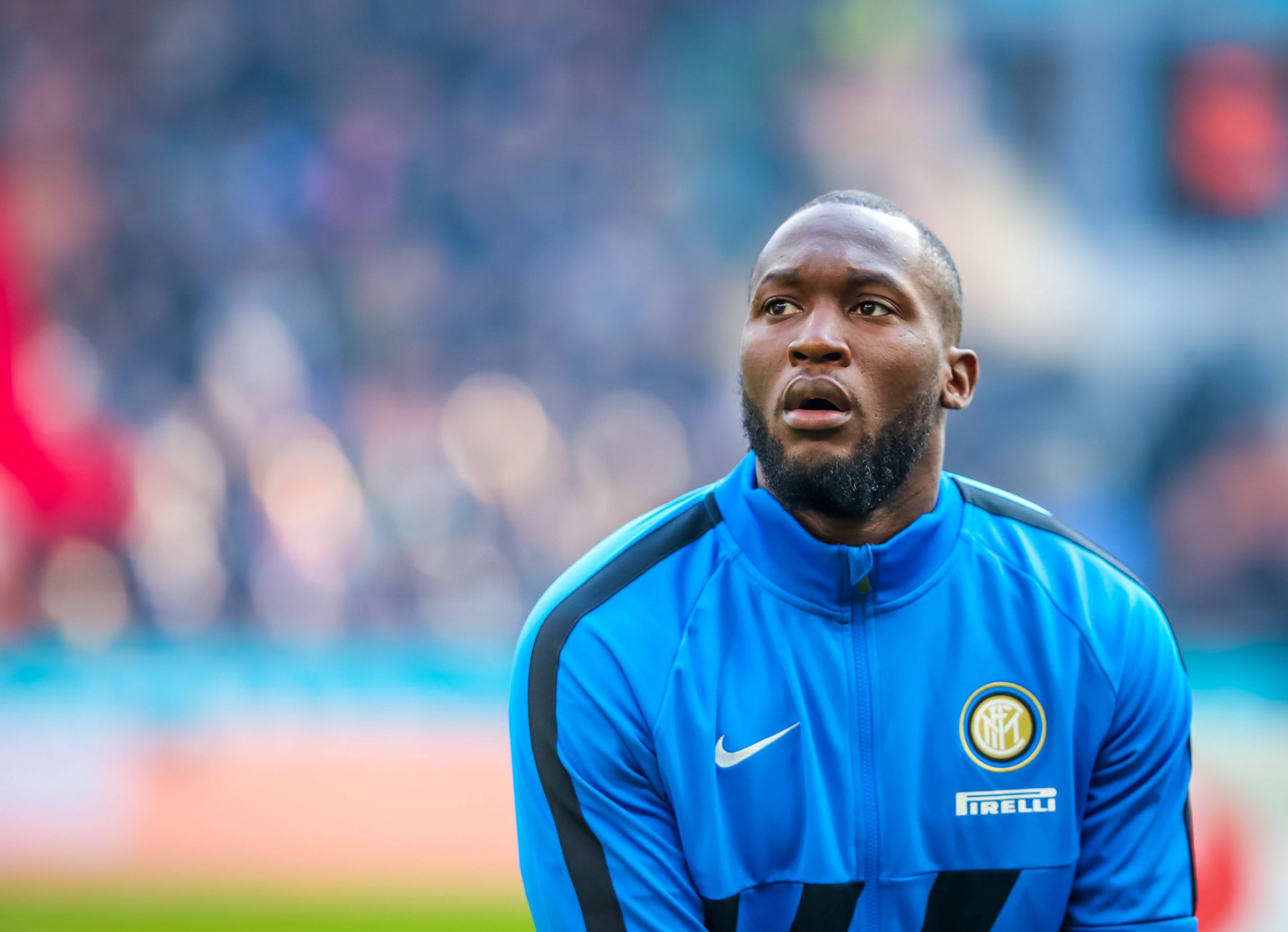 Photo – Inter’s Romelu Lukaku Back At Work In Training After Scoring Twice Against Benevento