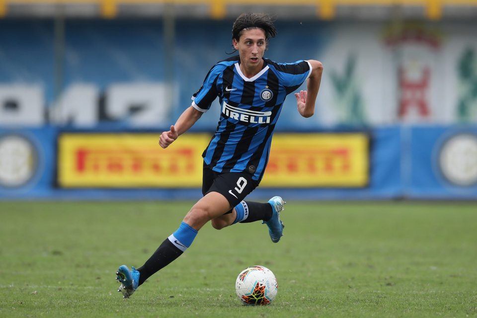 Young Inter Striker Samuele Mulattieri Set To Join Crotone On A Dry Loan, Italian Media Report
