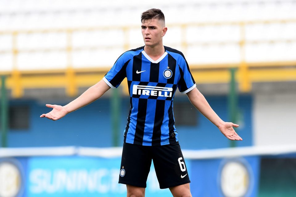 Photo – Youngster Lorenzo Pirola After Inter First Team Debut: “A Dream Come True”