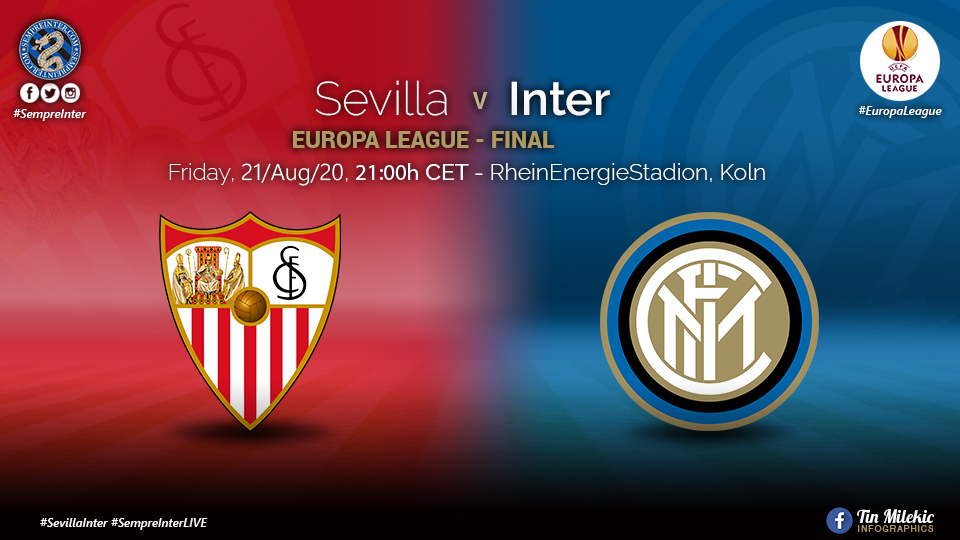 Official – Starting Lineups Sevilla vs Inter: Same Lineup For 5th Consecutive Match