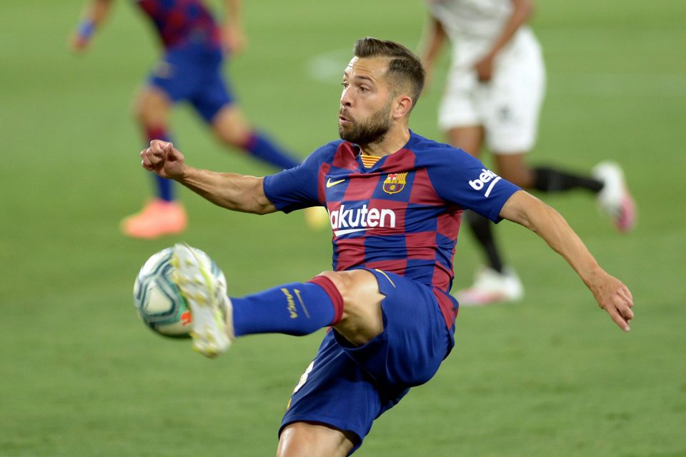 Inter Have Made An Approach For Barcelona’s Jordi Alba, Spanish Media Report