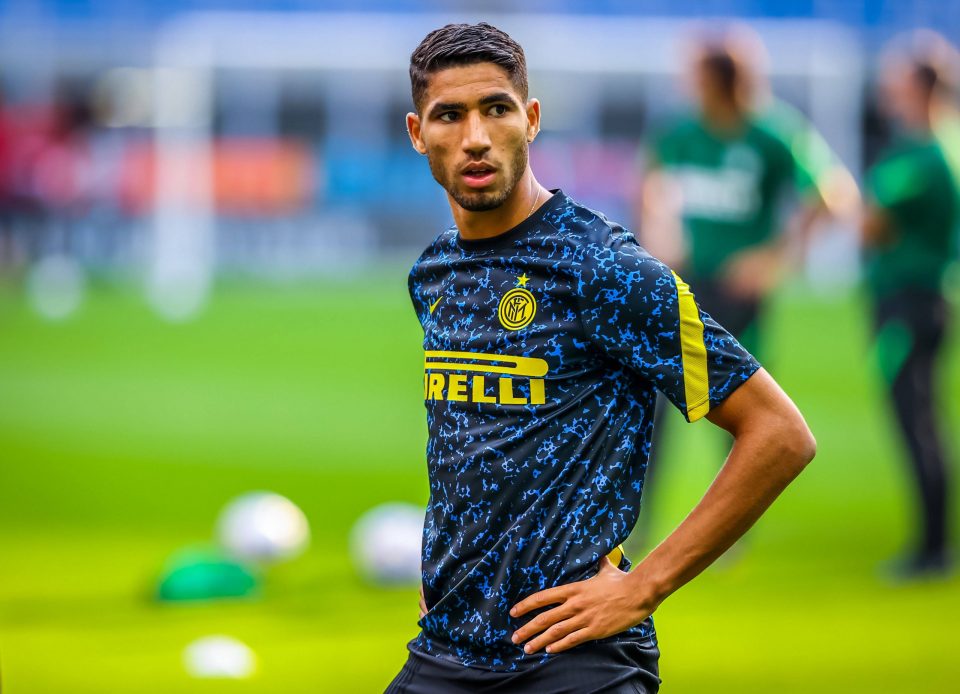 : Achraf Hakimi Paris Sports Training Jersey (Navy