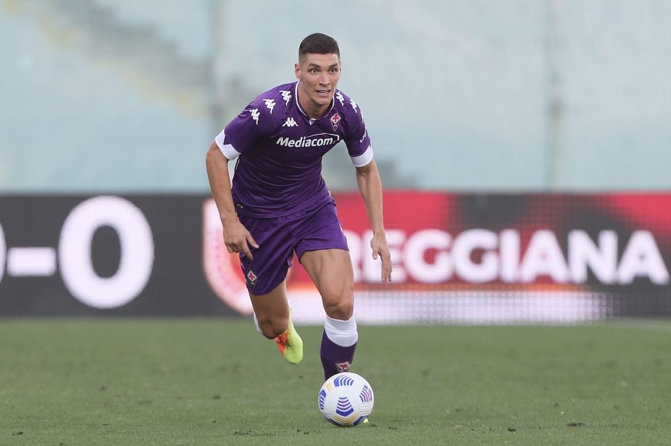 Fiorentina Coach Vincenzo Italiano Wants To Keep Inter Target Nikola Milenkovic Who Could Extend Contract, Italian Media Report