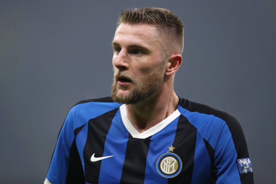 Tottenham Continue To Press To Sign Milan Skriniar From Inter Italian Broadcaster Reports