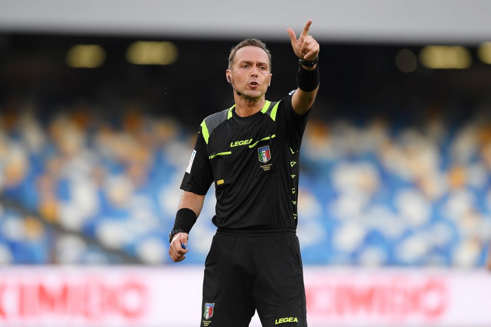 Official – Luca Pairetto To Referee Inter’s Serie A Match Against Cagliari