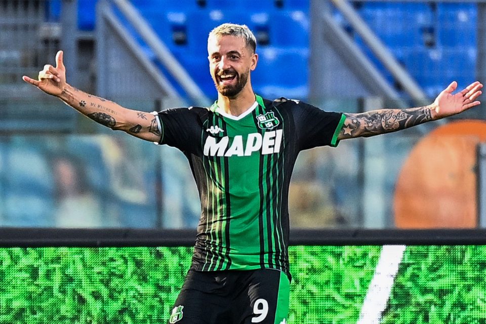 Francesco Caputo Working To Recover For When Sassuolo Host Inter In The Serie A, Italian Media Report