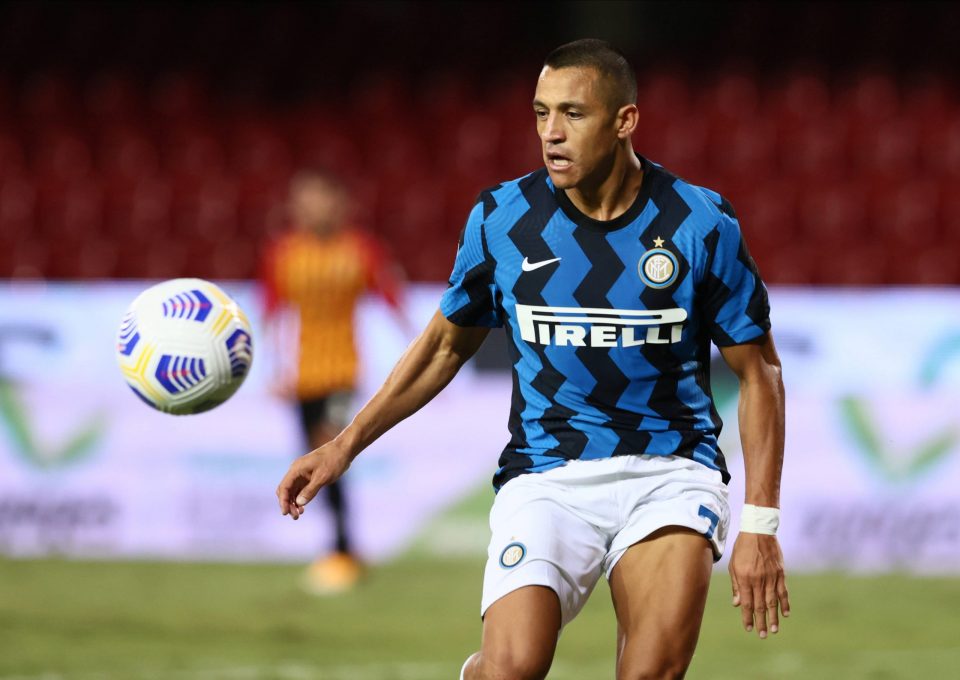 Inter’s Alexis Sanchez To Start Juventus Clash Despite Almost Joining Roma, Italian Media Report