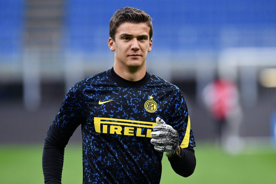 Inter’s Filip Stankovic To Replace Daniele Padelli As Nerazzurri’s Third Goalkeeper, Italian Media Report