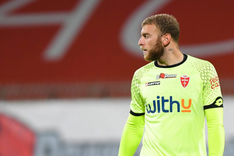 Monza keeper Michele Di Gregorio Inter at San Siro a different