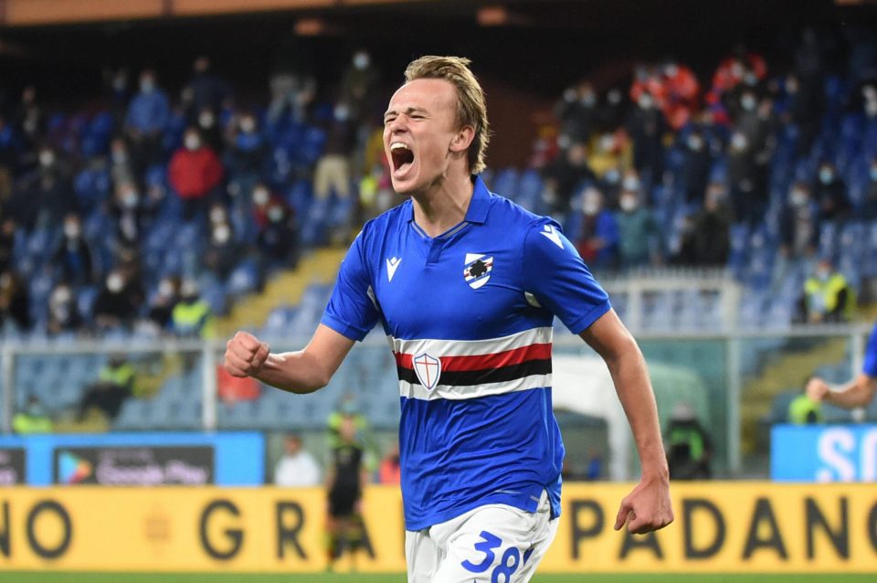 Inter Interested In Sampdoria’s Mikkel Damsgaard, Italian Media Claim