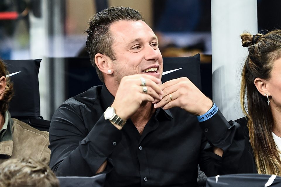 Antonio Cassano: “Not Winning Serie A Would Be Disastrous For Inter, Nerazzurri Should Play Better Football”