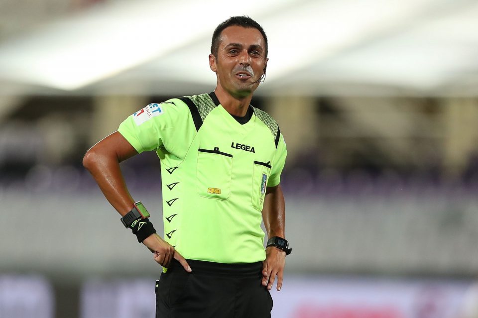 Official – Marco Di Bello To Referee Roma Vs Inter This Weekend