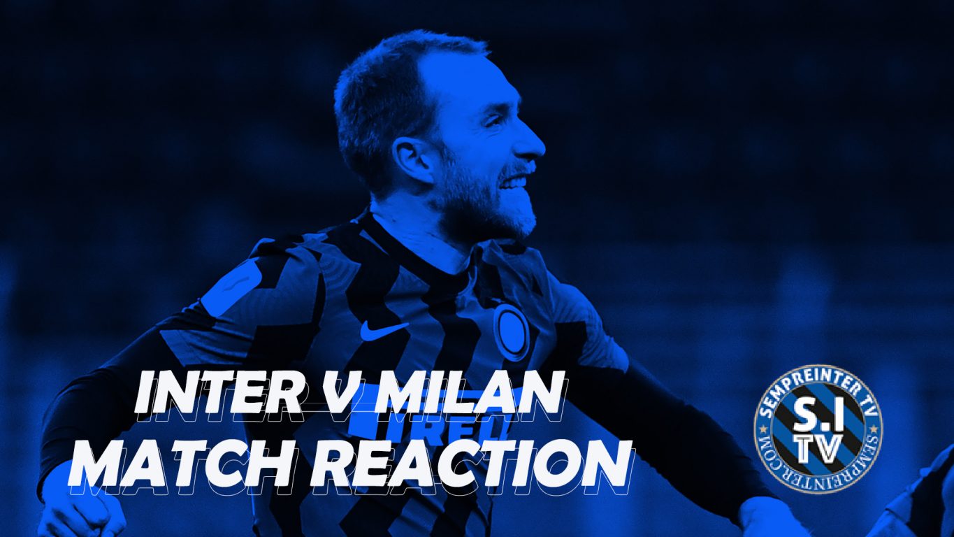 Watch Reaction Inter 2 1 Ac Milan Pazza Derby