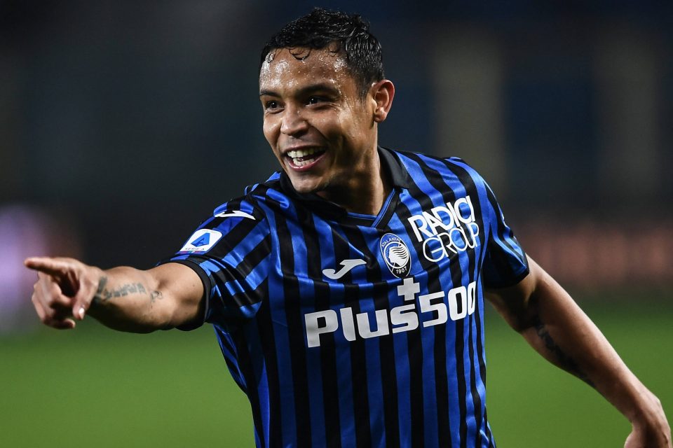 Inter Coach Antonio Conte & Club In Agreement On Need To Sign Atalanta Striker Luis Muriel To Avoid Stagnation, Italian Media Report