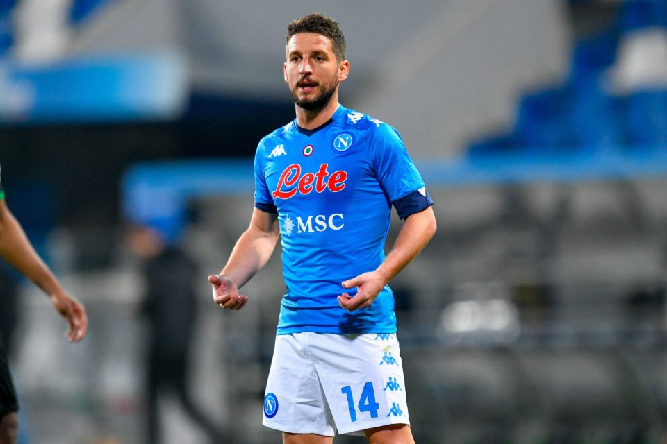 Inter Not Interested In Signing Dries Mertens As They Aim To Build Attack Around Players Already At Club, Italian Media Report