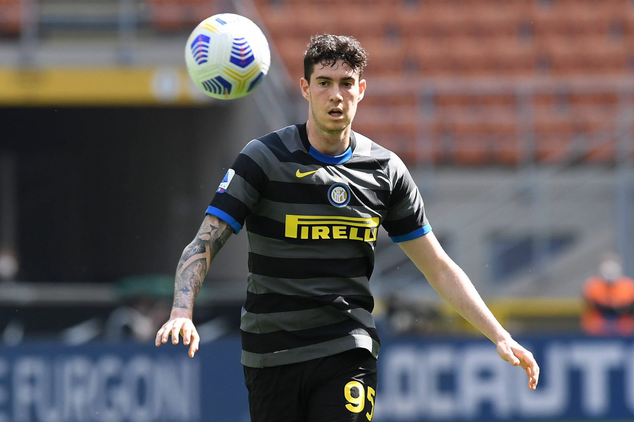 Photo - Inter Defender Alessandro Bastoni Enjoys Another Victory