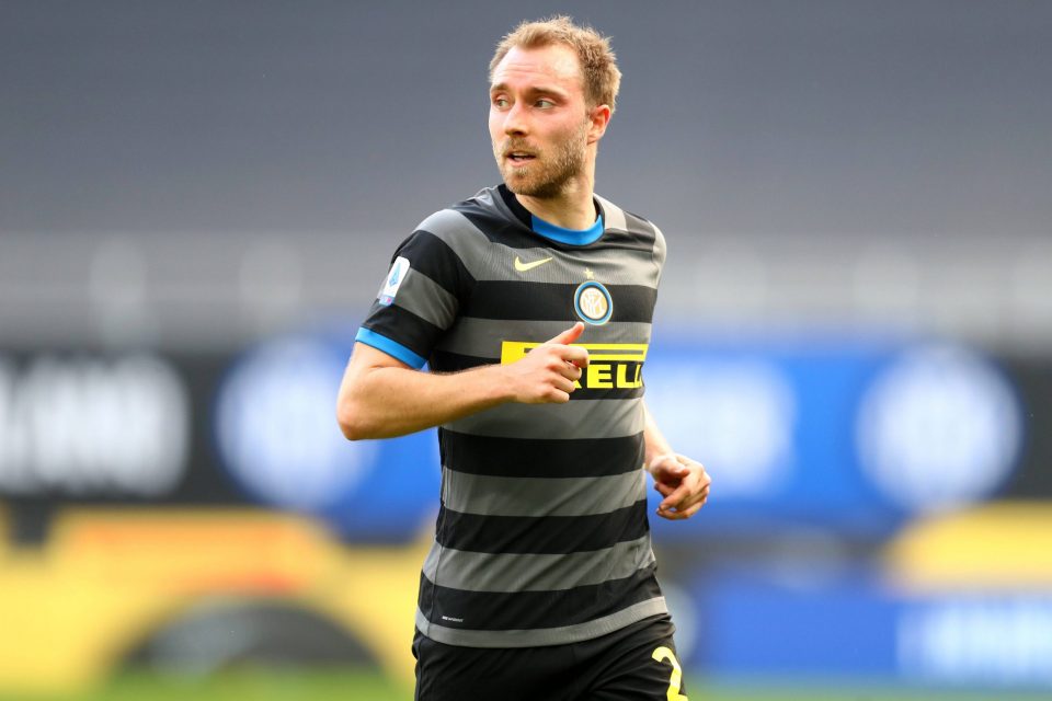 Inter Considering Whether To Visit Christian Eriksen With Midfielder Set To Be Released From Hospital Today, Italian Media Report