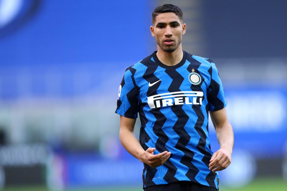 Achraf Hakimi Set To Complete Move To PSG From Inter Today In Deal Worth  €73M, Italian Media Details