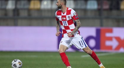 Photo – Inter Midfielder Marcelo Brozovic Plays Croatia’s Final Warm-Up Game Before Euro 2020