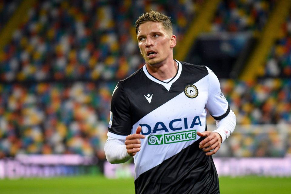 Inter Add Udinese’s €5M Rated Jens Stryger Larsen To List Of Potential Wing-Back Signings, Italian Media Report