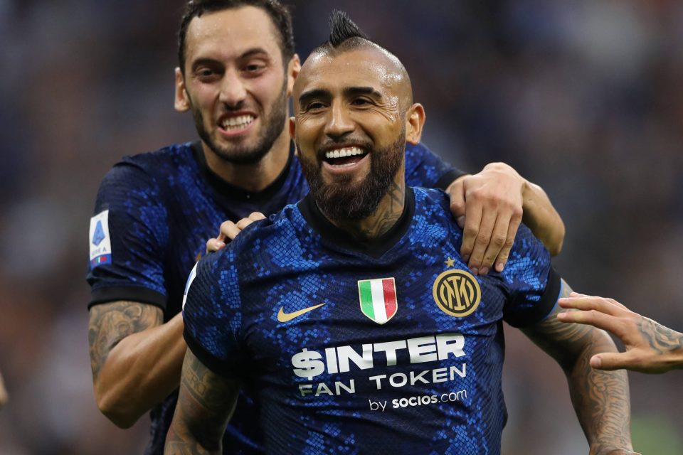 Inter Boss Simone Inzaghi After Genoa Demolition: “Matias Vecino & Aryuro Vidal Are Great Players”