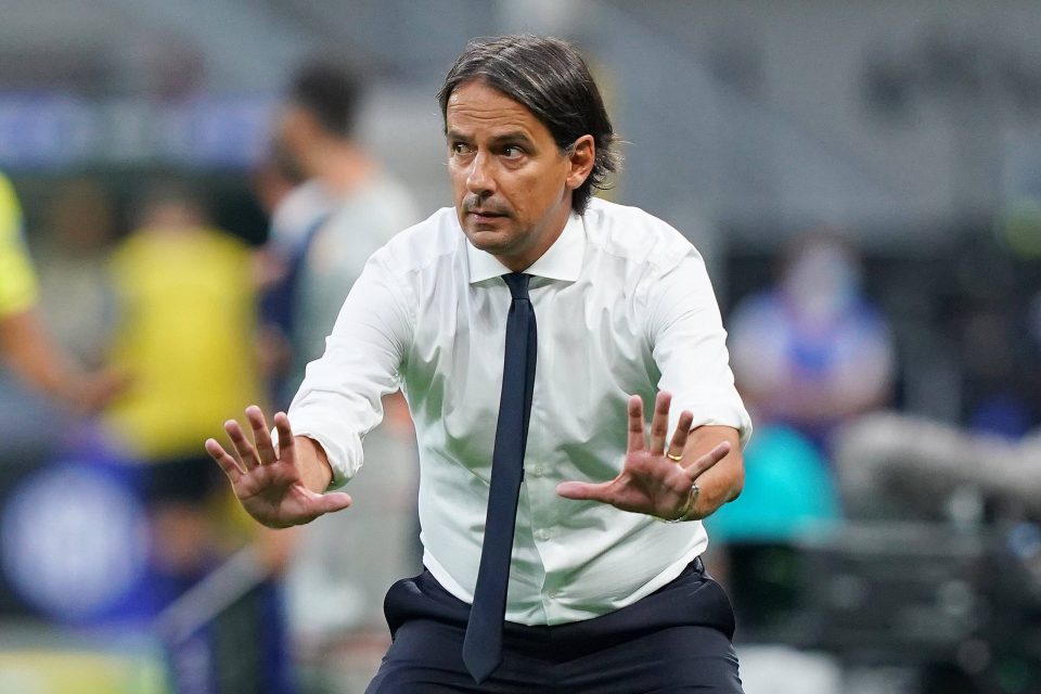 Inter Coach Simone Inzaghi: “Important Win, Lukaku Disappointed Us But We  Signed Dzeko, Dumfries & Correa”