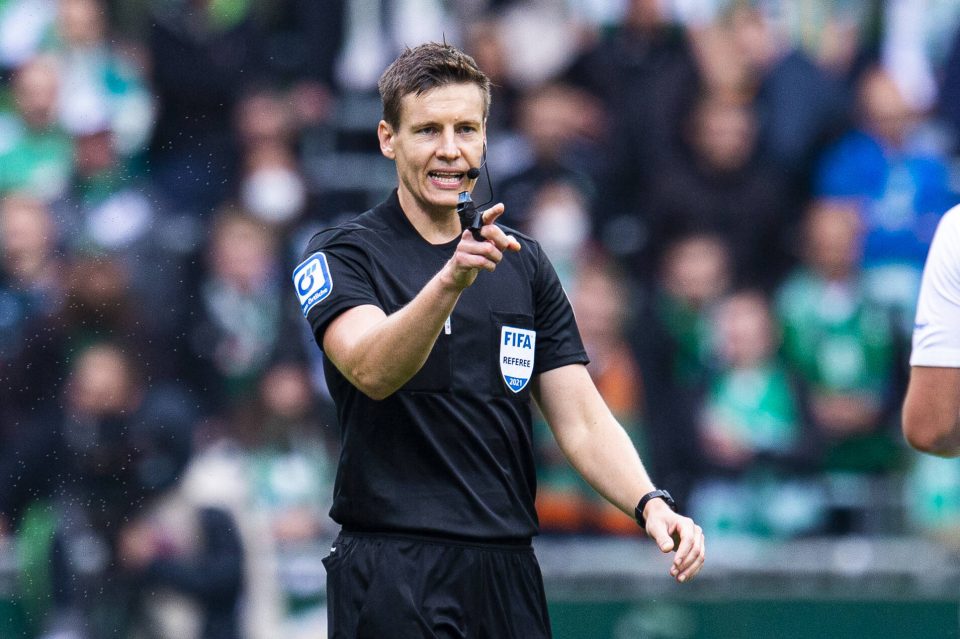 Inter & All Serie A Clubs Have Never Lost In 5 Previous Games Daniel Siebert Has Officiated Italian Teams, Italian Media Report