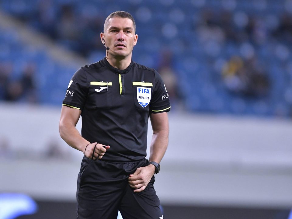 Official – Referee Istvan Kovacs To Officiate Inter’s Champions League Clash With Shakhtar Donetsk