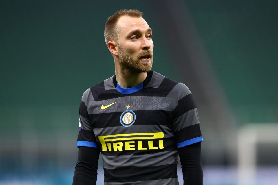 Christian Eriksen Could Say Goodbye To Inter Fans At Serie A Clash With Lazio At San Siro, Italian Media Report
