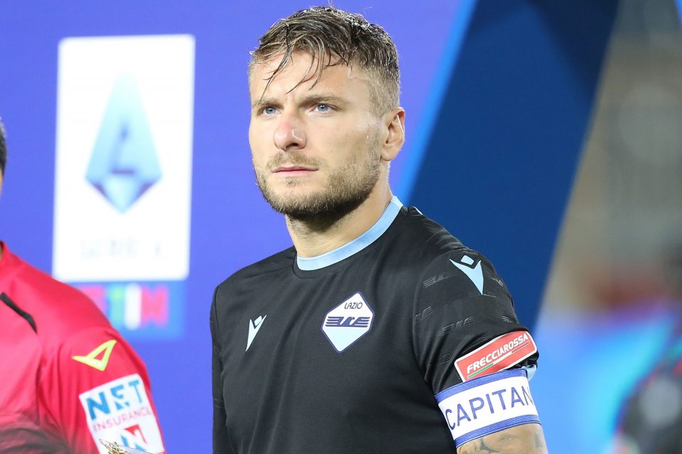 Ciro Immobile a doubt to start for Lazio vs Inter in Supercoppa