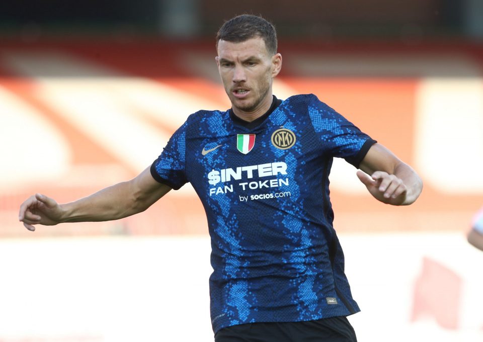 Inter Coach Simone Inzaghi On Edin Dzeko: “We All Know What A Player He Is”