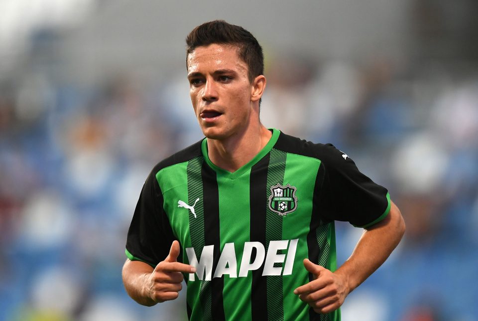 Sassuolo Forward Giacomo Raspadori: 