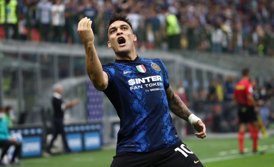 Photo – Inter Forward Lautaro Martinez Shares Pictures From Spezia Victory