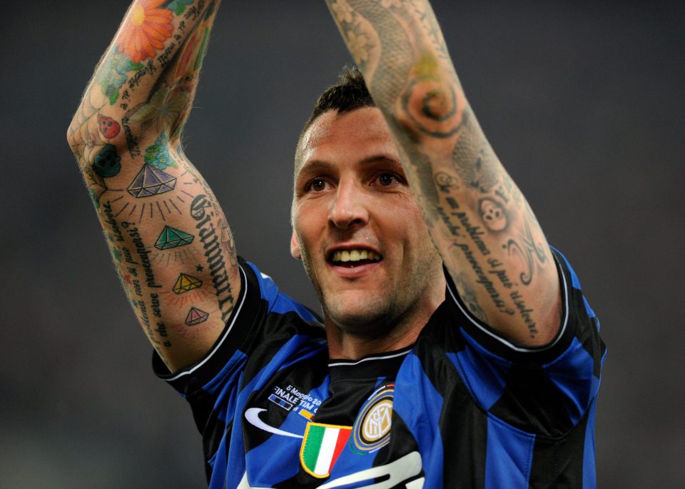 Photo – Inter Legend Marco Materazzi Posts Snapshot From Lunch With Friend & Former Treble Teammate Maicon