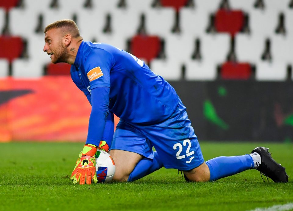 Inter weighing up a move for Monza keeper Michele Di Gregorio