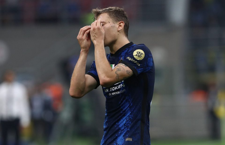 Italian Media Criticise Inter’s Nicolo Barella After Display With Italy Against England