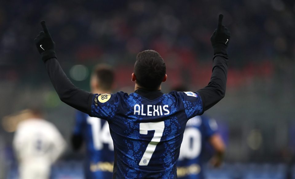 Napoli Inquire About Inter Forward Alexis Sanchez, Italian Media Report