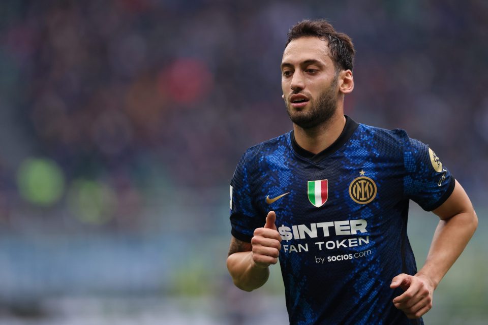 Inter Midfielder Hakan Calhanoglu: “Serie A Title Our Goal For Next Season, Not Responding To Taunts From Zlatan Ibrahimovic”
