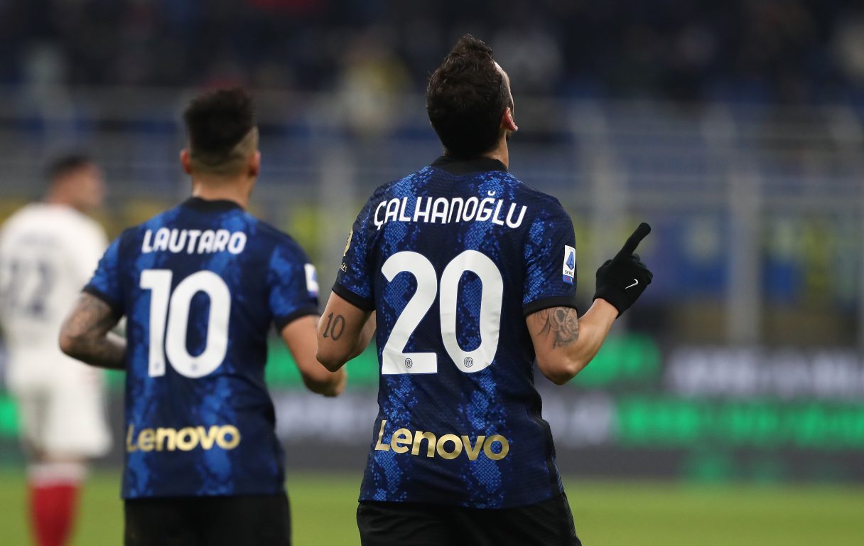 Italian Media Name Hakan Calhanoglu As Inter's MOTM In 5-0 Win Over ...