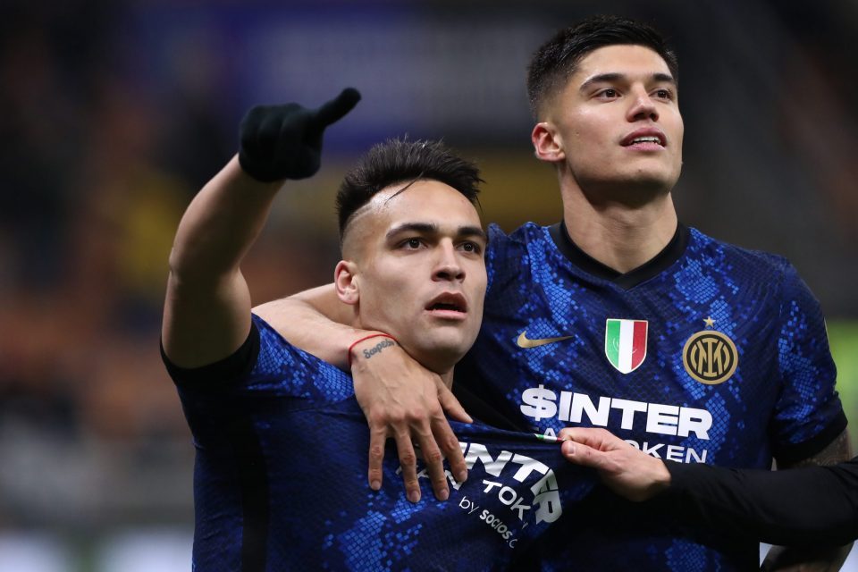 Inter Duo Lautaro Martinez & Joaquin Correa To Be Back In Milan Wednesday Evening, Italian Broadcaster Reports