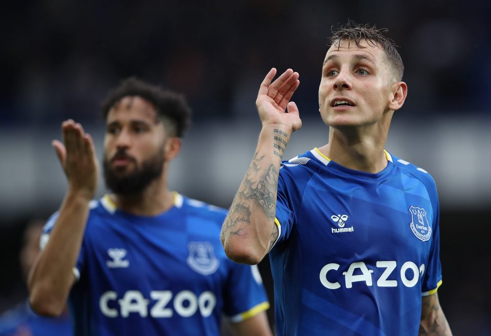 Everton’s Lucas Digne Would Only Be Able To Join Inter On Loan In January, Italian Media Report