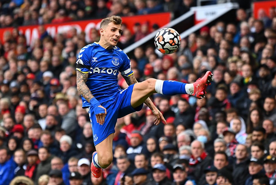 Everton Only Interested In Selling Inter Linked Lucas Digne For €35M, UK Broadcaster Reports