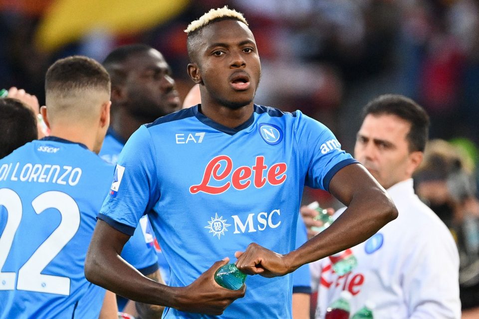 Napoli’s Victor Osimhen On Collision With Inter’s Milan Skriniar: “I Heard My Face Explode”