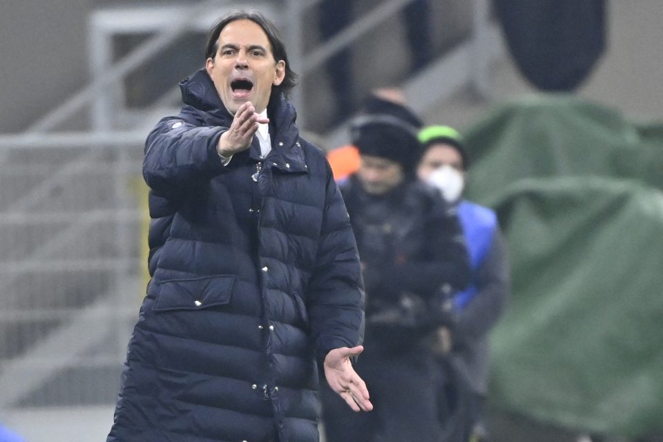 Inter Coach Simone Inzaghi Admits “Mea Culpa” & Not Looking For Excuses For Bad Start To Season, Italian Media Report