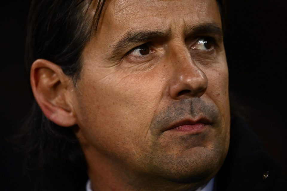 Inter Coach Simone Inzaghi Still Struggling With “Personal Derby” Against His Former Side Lazio, Italian Media Suggest