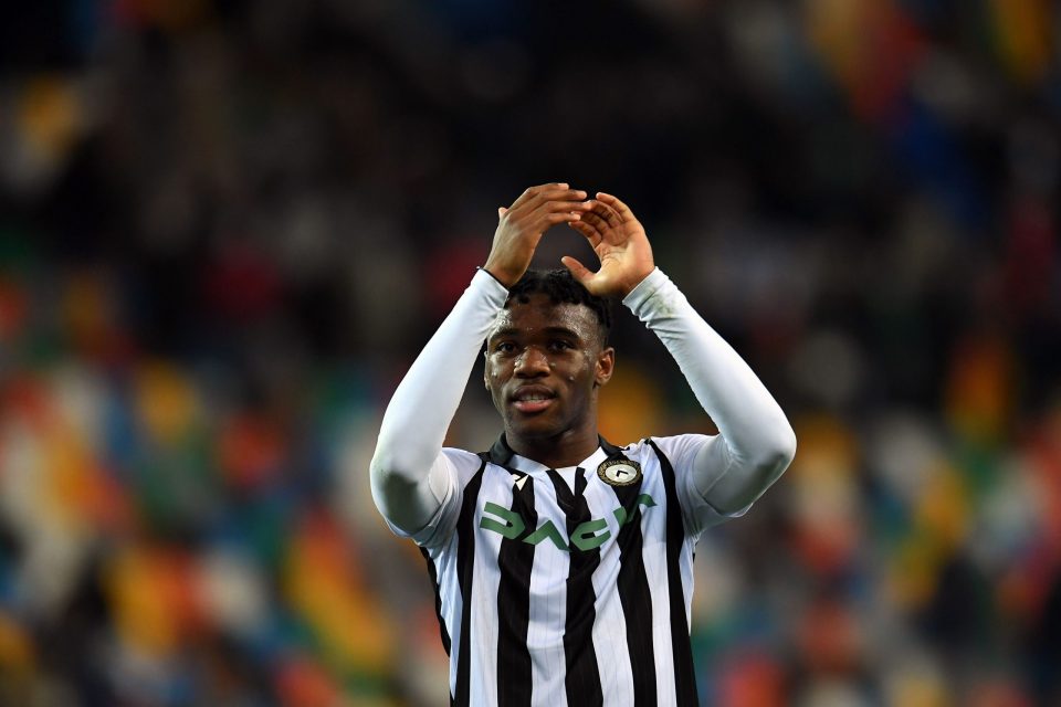 Inter-Linked Udinese Wingback Destiny Udogie Getting Closer To Tottenham Hotspur, Italian Broadcaster Reports