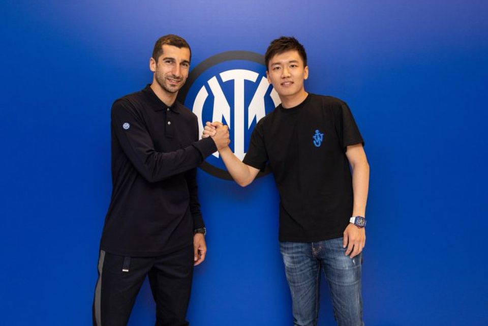 Henrikh Mkhitaryan Steven Zhang