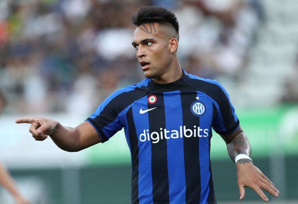 Official – Inter Milan Striker Lautaro Martinez Fined €1500 For Confronting Referee During Inter Milan’s Coppa Italia Clash Vs Atalanta