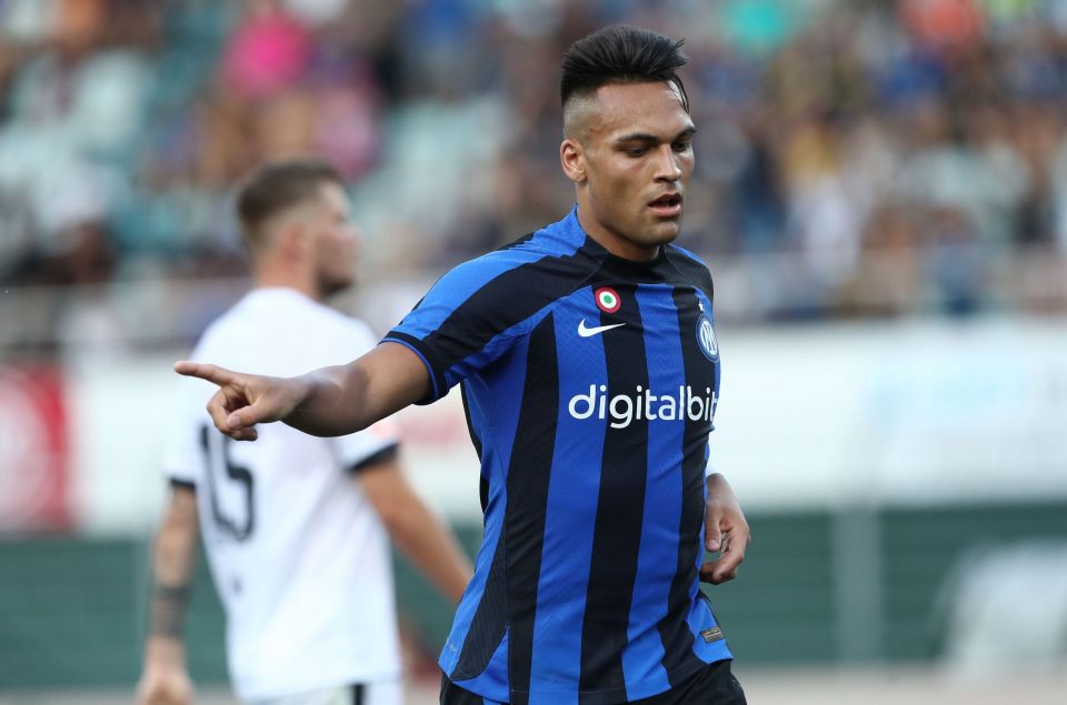Photo – Inter Striker Lautaro Martinez Shares Snapshot From Training